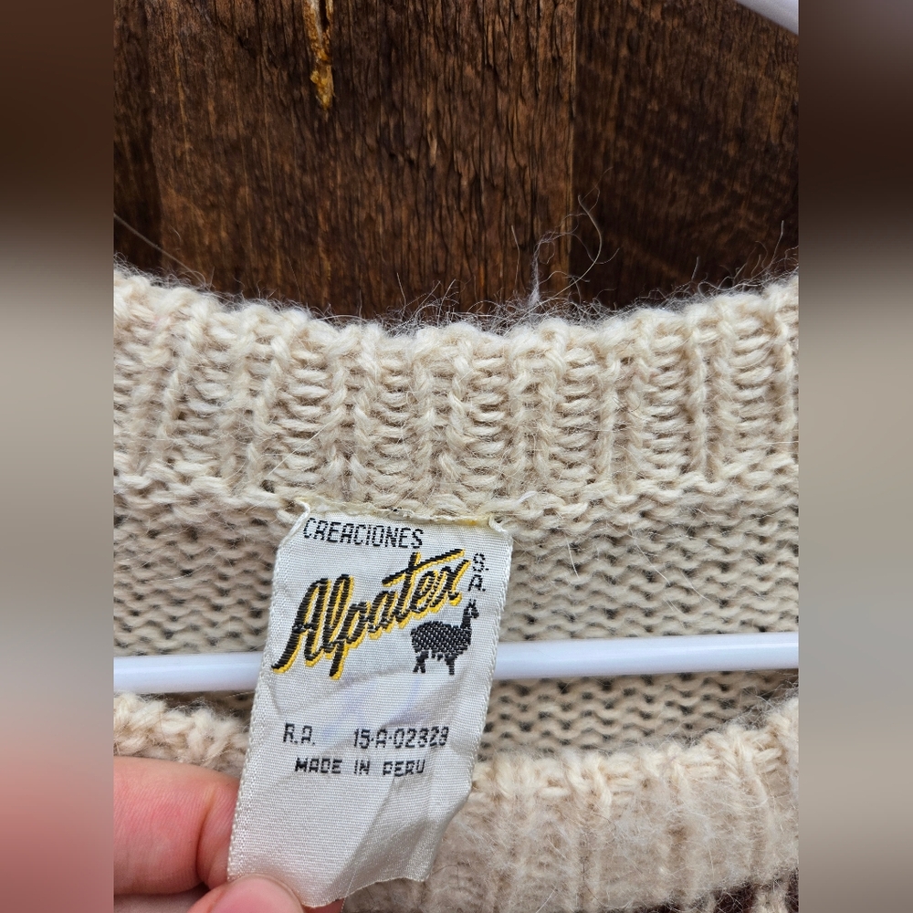 Wool Knit Sweater - Picture 3 of 5
